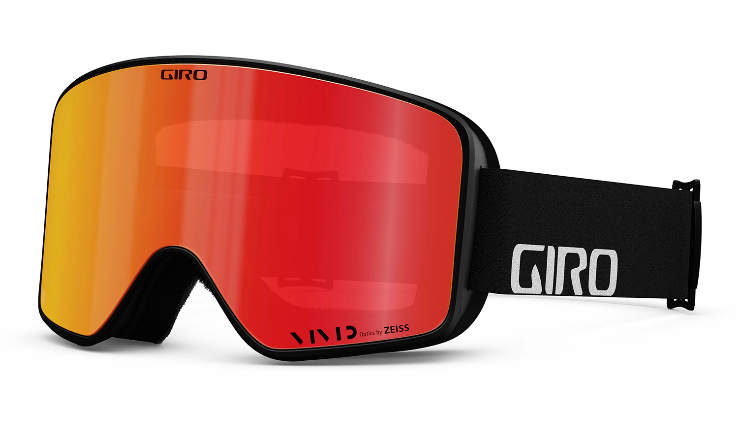 GIRO(ジロ) スキー スノーボード ゴーグル メソッド くもり止め加工 アジアンフィット BLACK WORDMARK 7106045